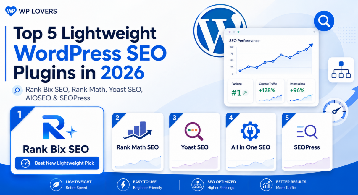 5 Best Lightweight WordPress SEO Plugins in