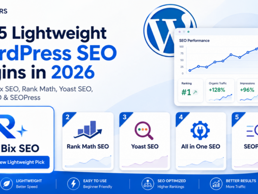 5 Best Lightweight WordPress SEO Plugins in