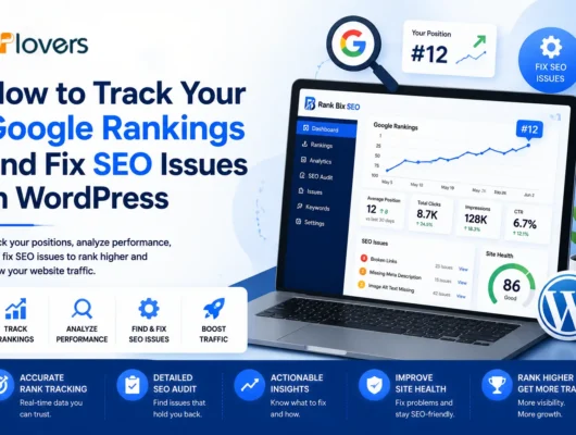 How to Track Your Google Rankings and Fix SEO Issues in WordPress img