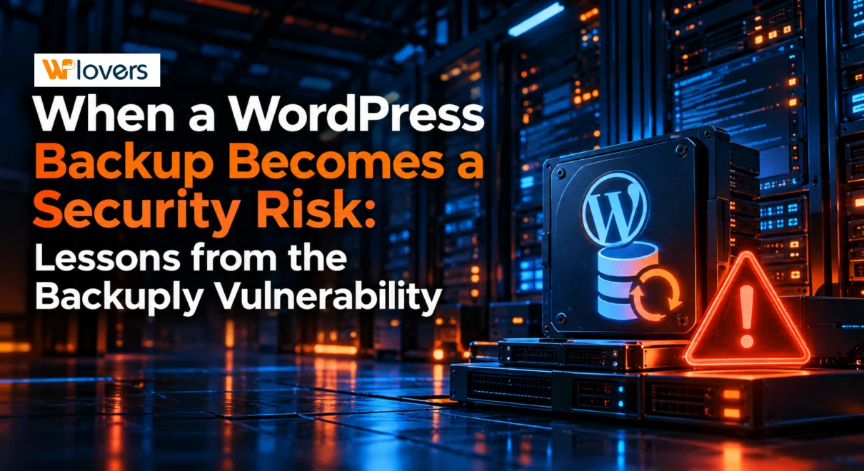 WordPress Backup Security Risk
